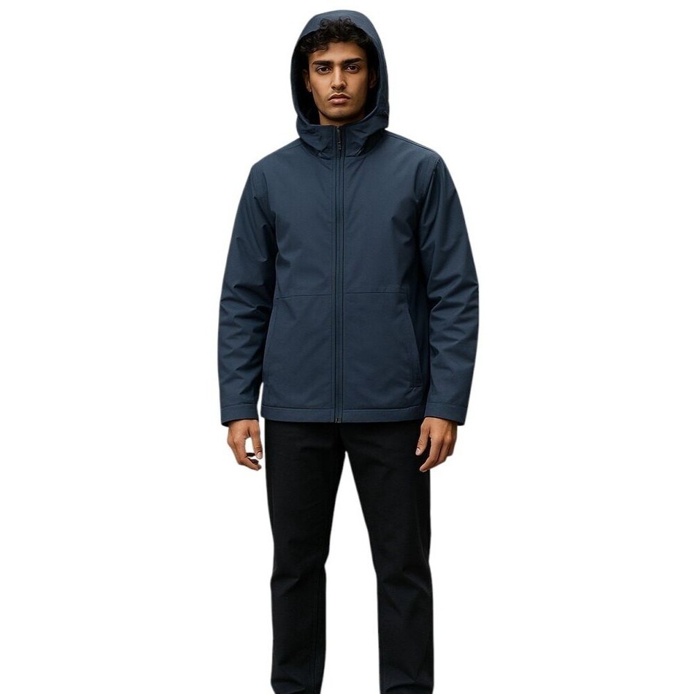 Wantdo - Men's Waterproof Softshell Jacket - Insulted - Color: Navy - Size 3XB
